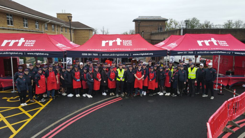 RRT volunteer team at Royal Surrey County Hospital